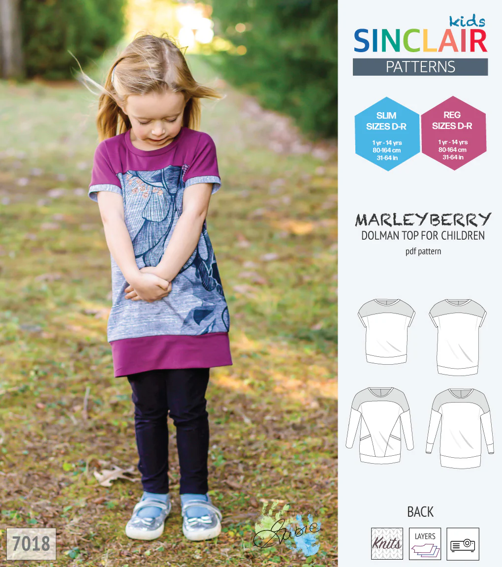 Marleyberry knit dolman top with pockets for children (PDF) - Image 56