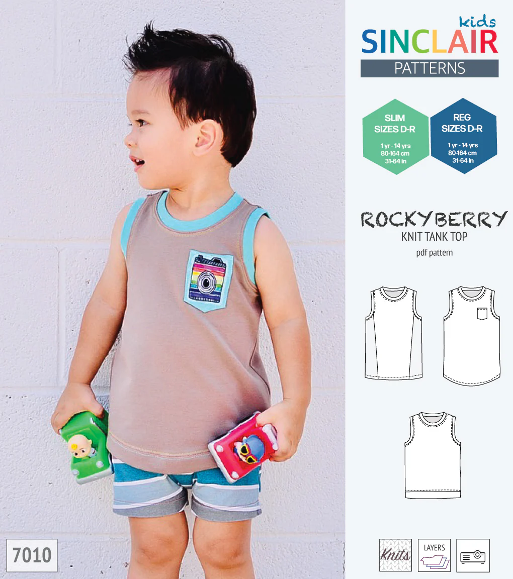 Rockyberry knit tank top for children (PDF) - Image 18
