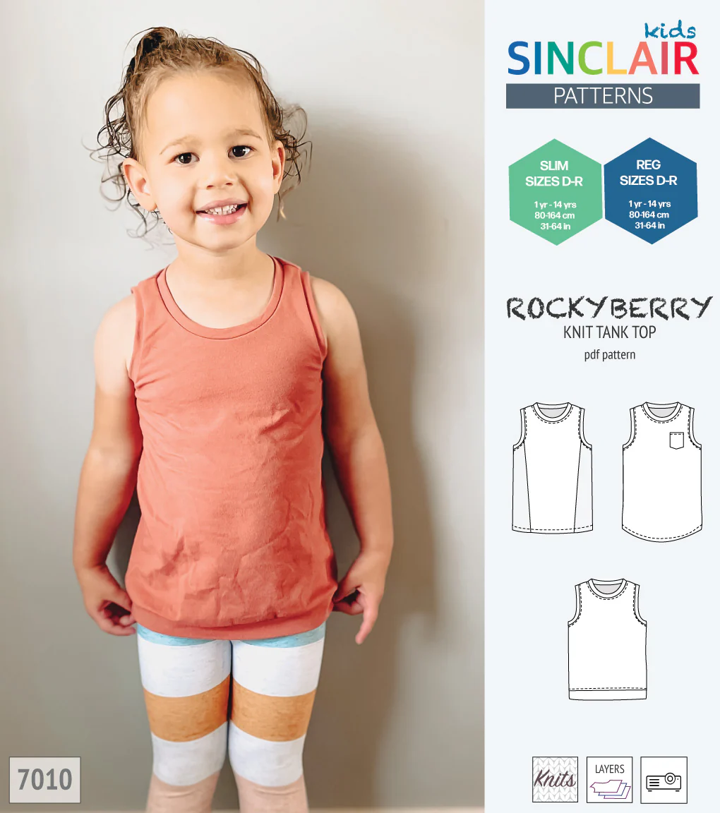 Rockyberry knit tank top for children (PDF) - Image 25