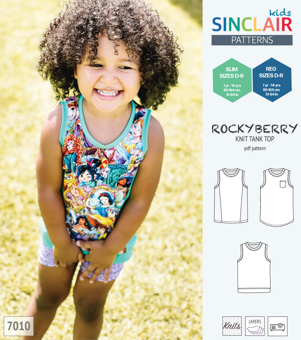 Rockyberry knit tank top for children (PDF) - Image 27
