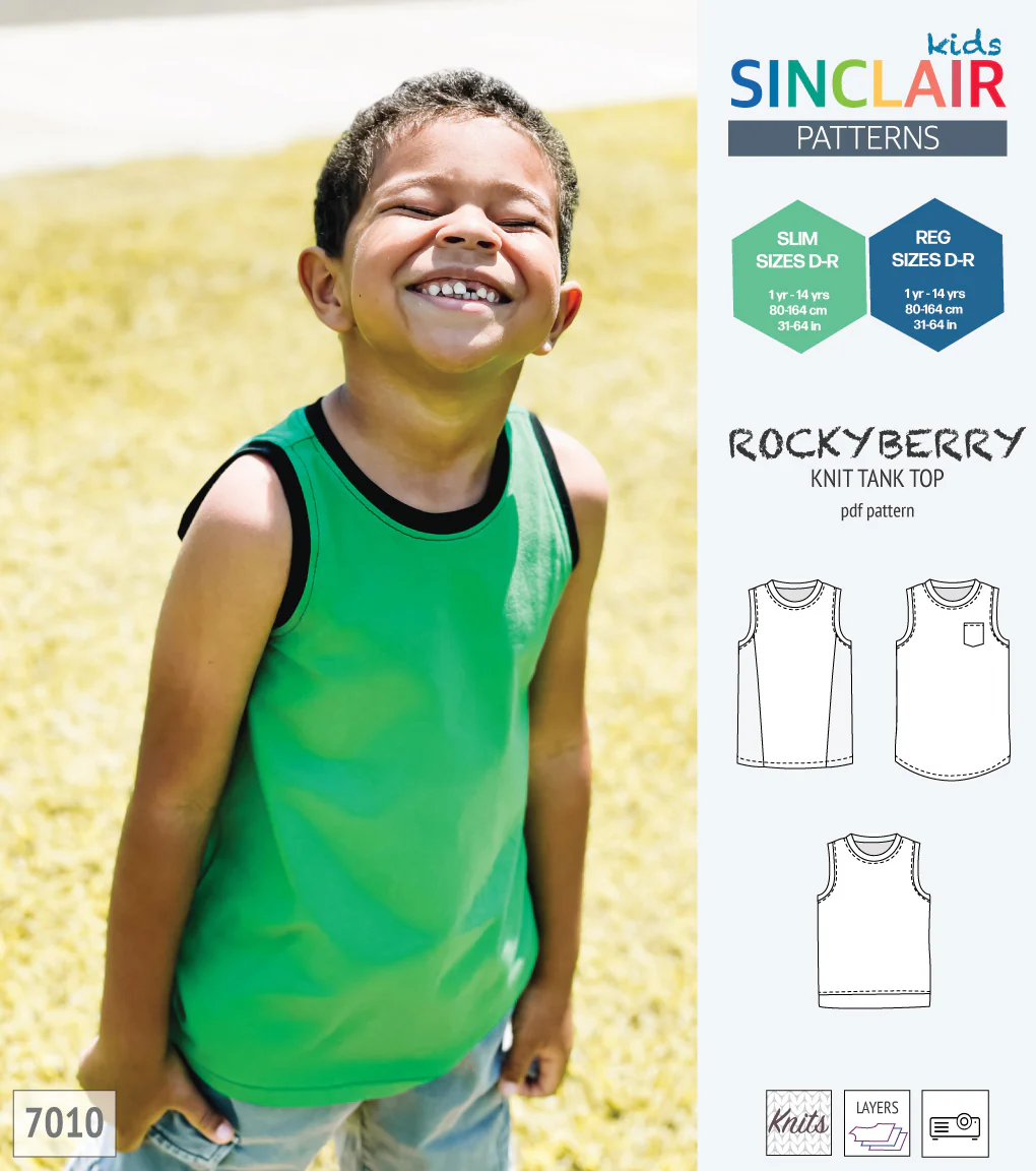 Rockyberry knit tank top for children (PDF) - Image 37