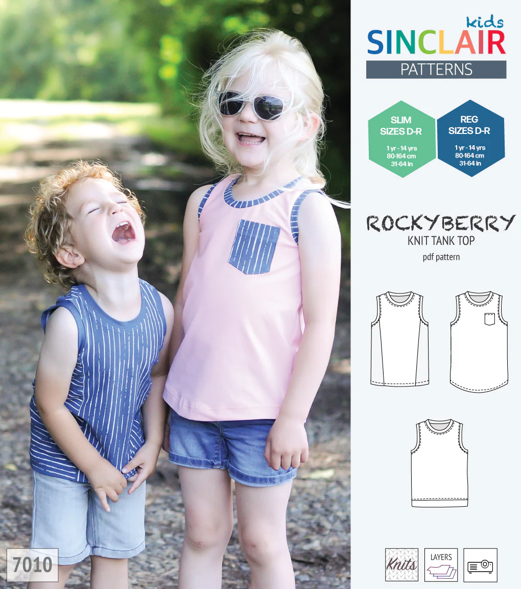 Rockyberry knit tank top for children (PDF) - Image 7
