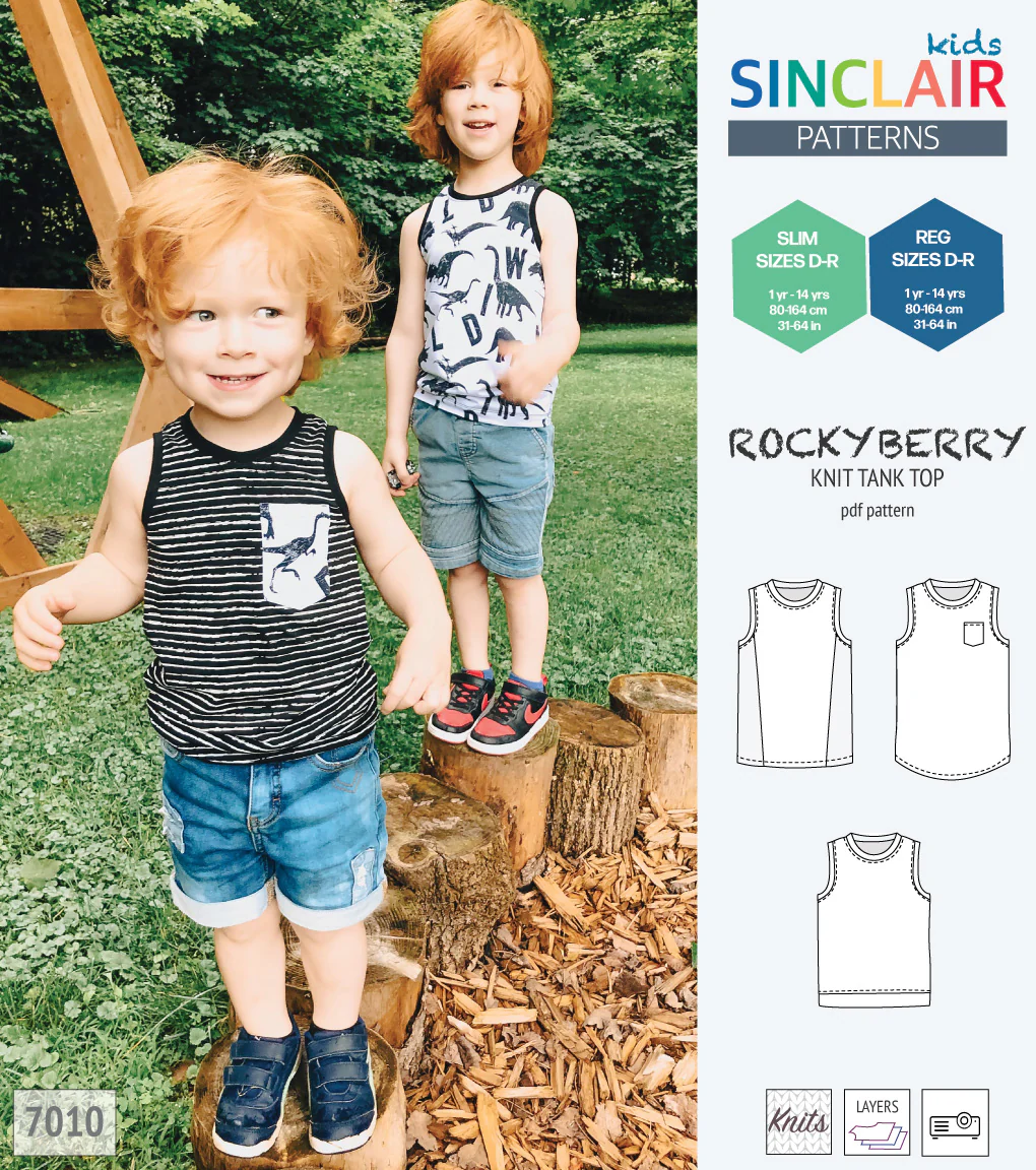 Rockyberry knit tank top for children (PDF) - Image 9