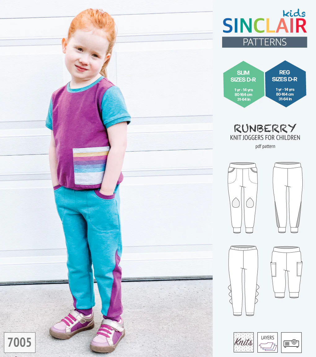 Runberry joggers with options for children (PDF) - Image 12