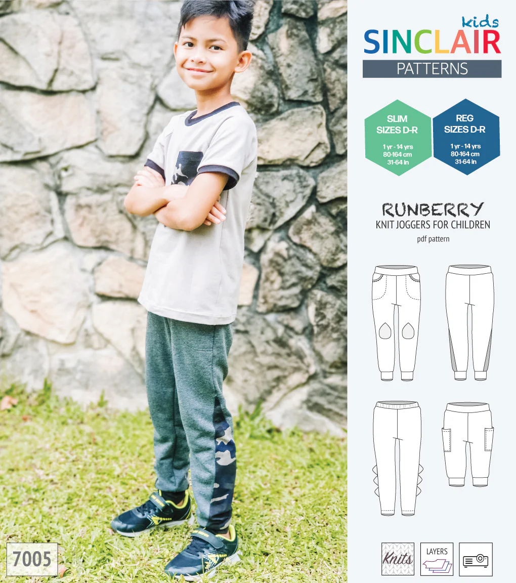 Runberry joggers with options for children (PDF) - Image 16