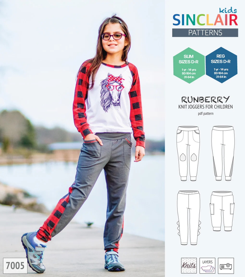 Runberry joggers with options for children (PDF) - Image 20
