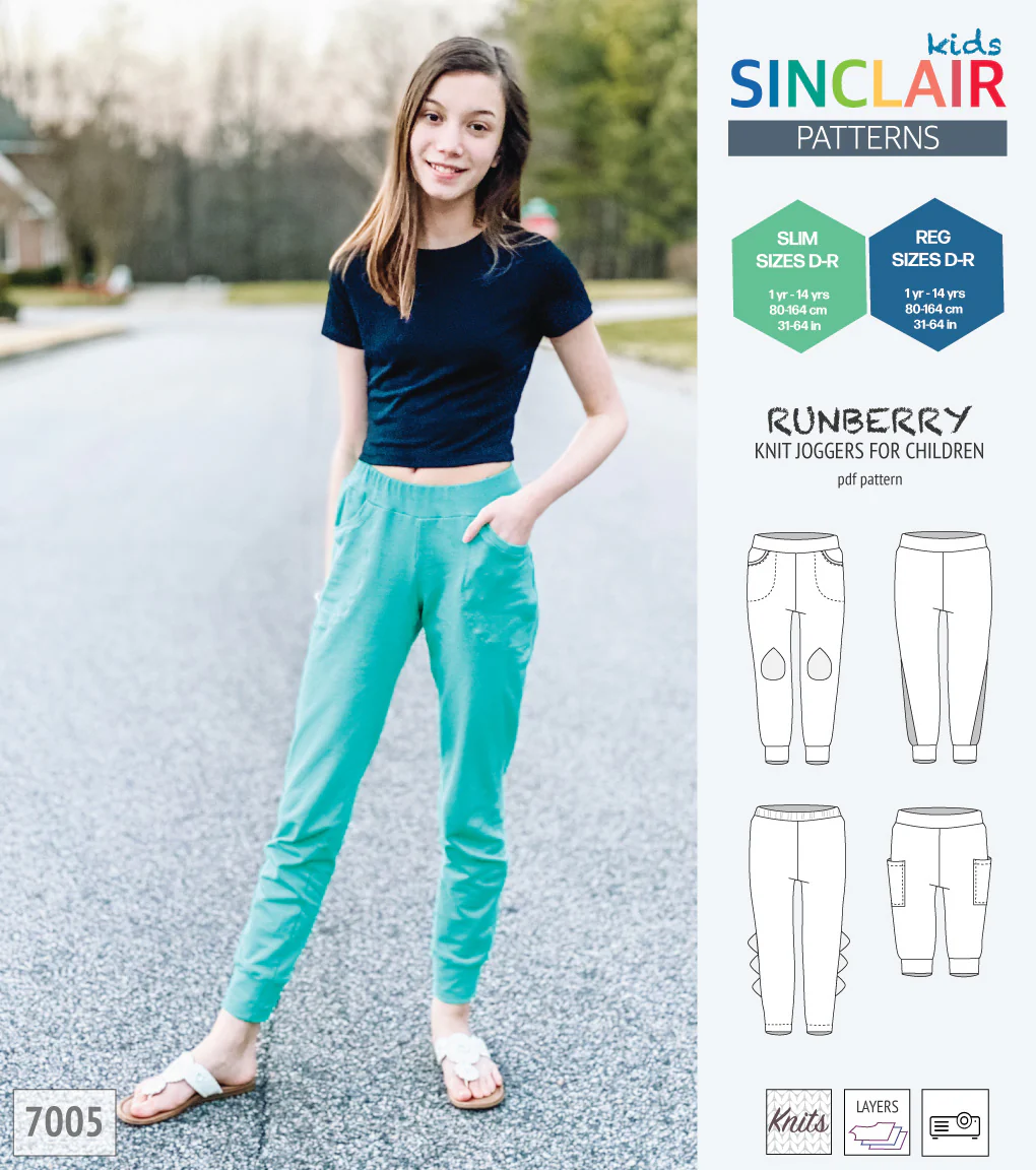 Runberry joggers with options for children (PDF) - Image 21
