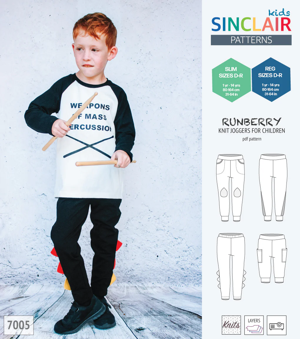 Runberry joggers with options for children (PDF) - Image 26