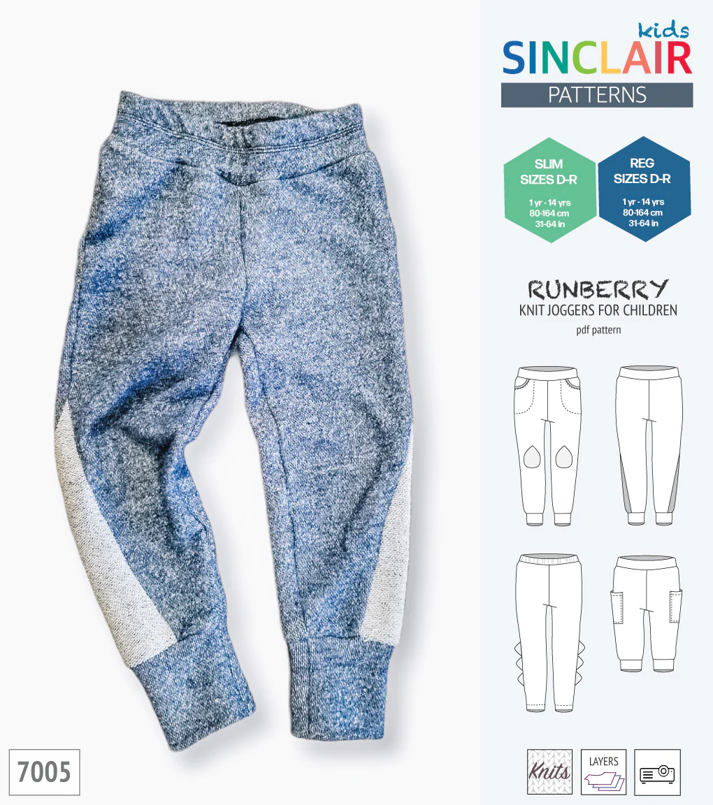 Runberry joggers with options for children (PDF) - Image 3