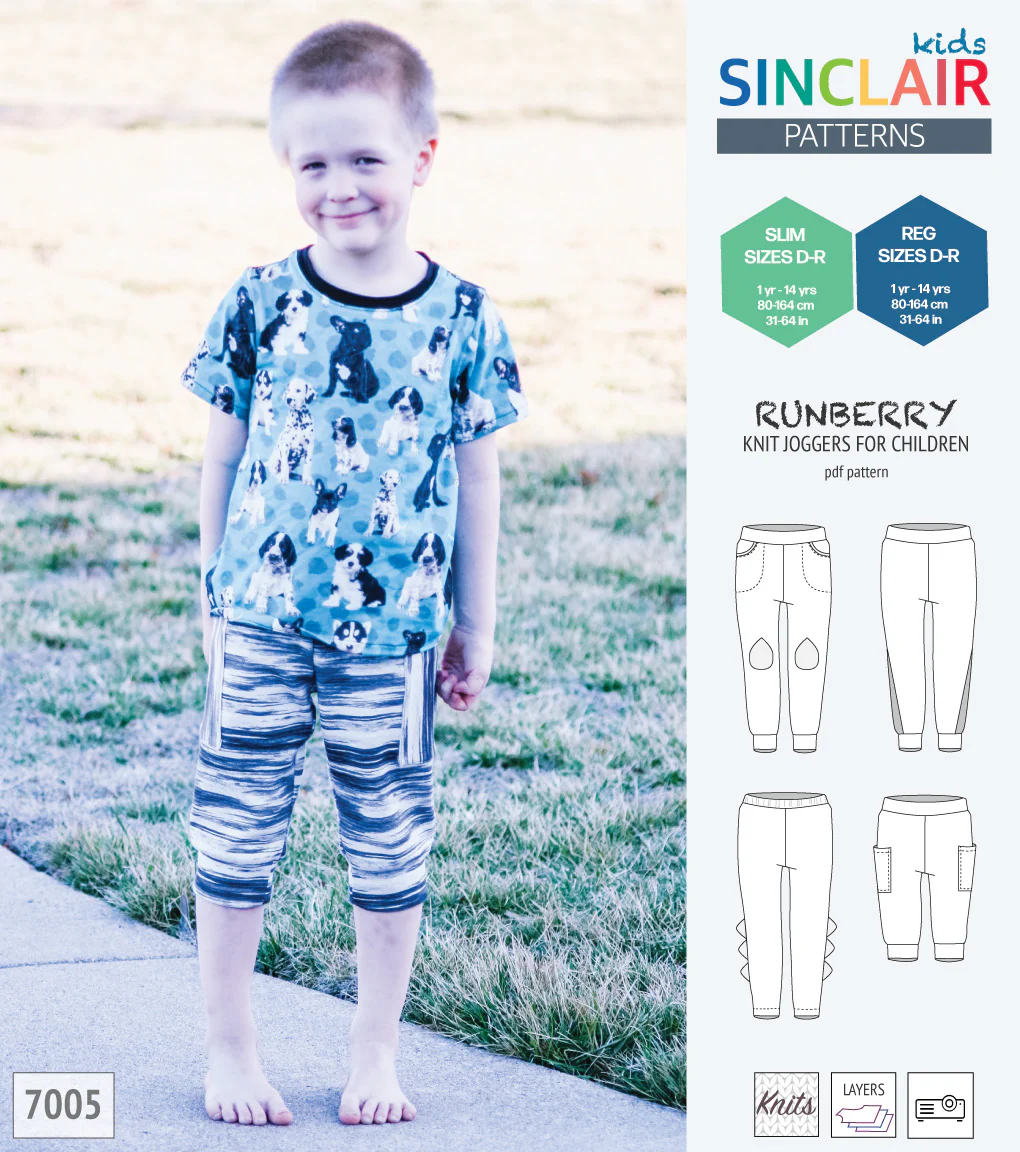 Runberry joggers with options for children (PDF) - Image 42