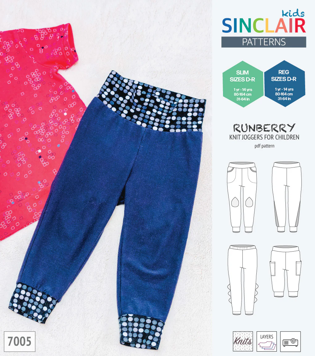 Runberry joggers with options for children (PDF) - Image 50
