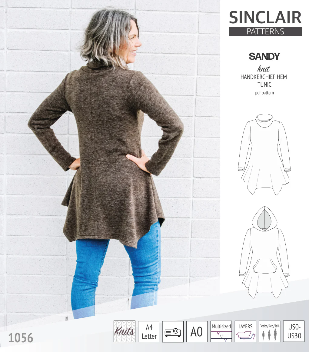 Sandy knit tunic (PDF) - Image 2