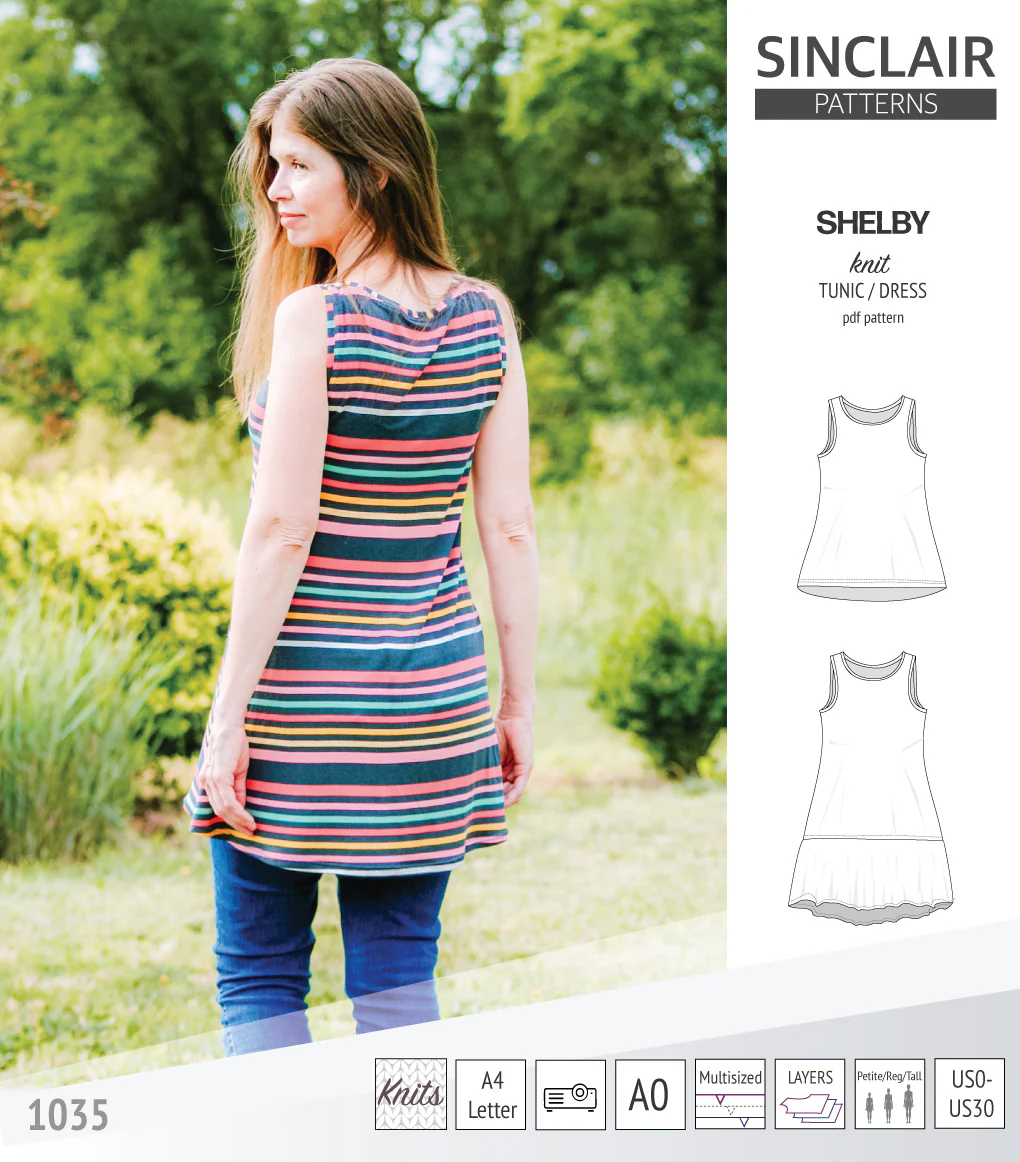 Shelby relaxed cut longline knit shell tunic and dress - Image 4