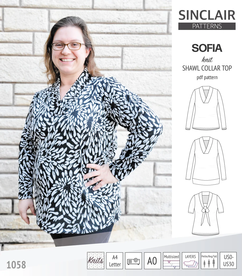 Sofia shawl collar classic sweater (PDF) - Image 48