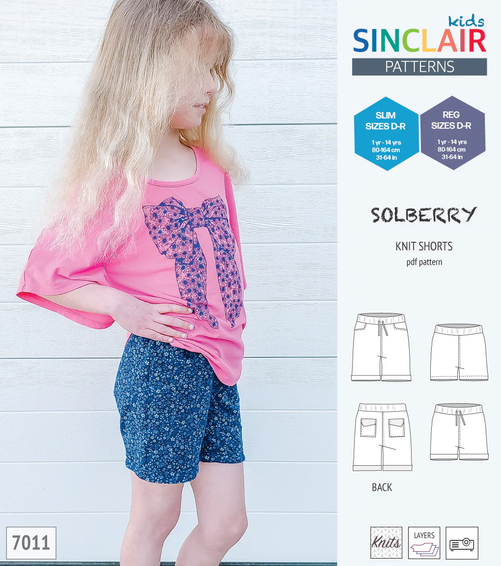 Solberry knit shorts for children (PDF) - Image 28
