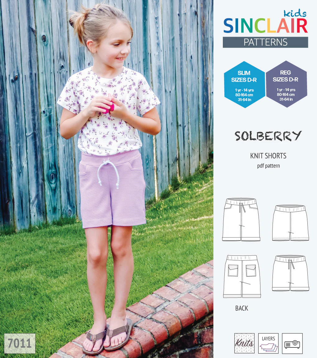 Solberry knit shorts for children (PDF) - Image 29