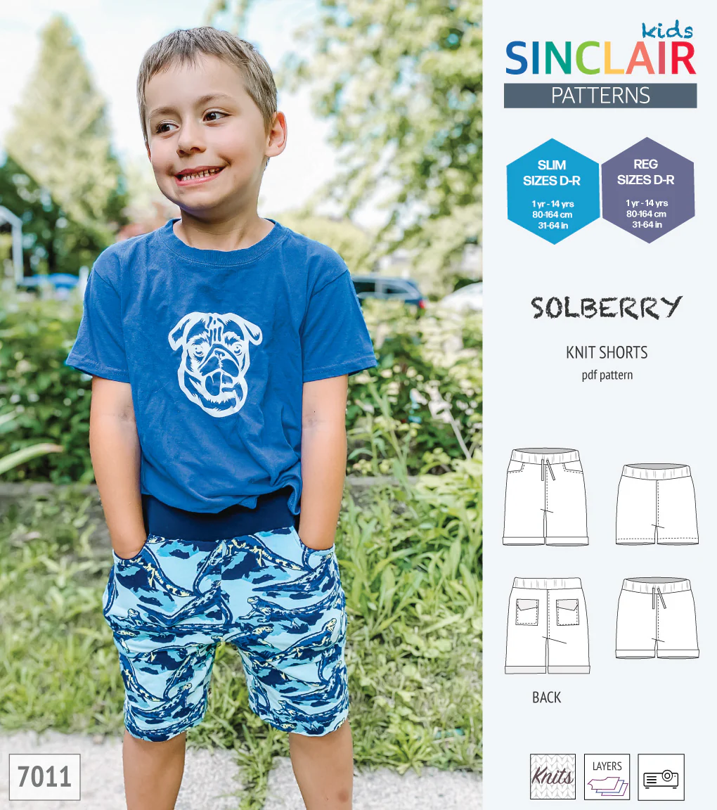 Solberry knit shorts for children (PDF) - Image 32