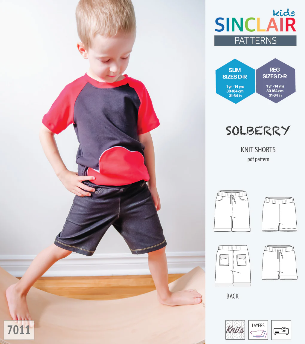 Solberry knit shorts for children (PDF) - Image 35