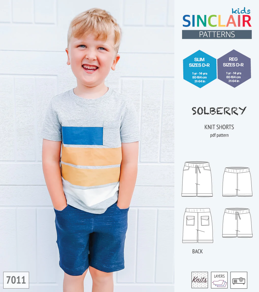 Solberry knit shorts for children (PDF) - Image 36