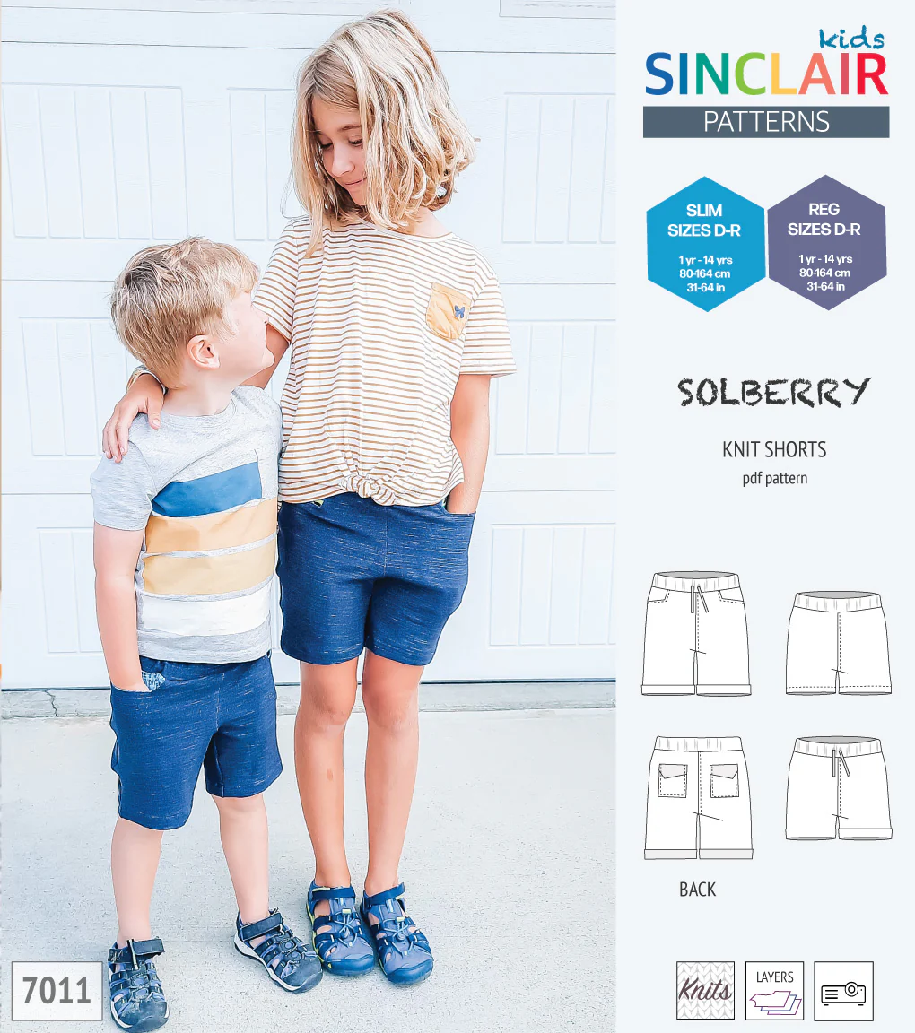 Solberry knit shorts for children (PDF) - Image 37