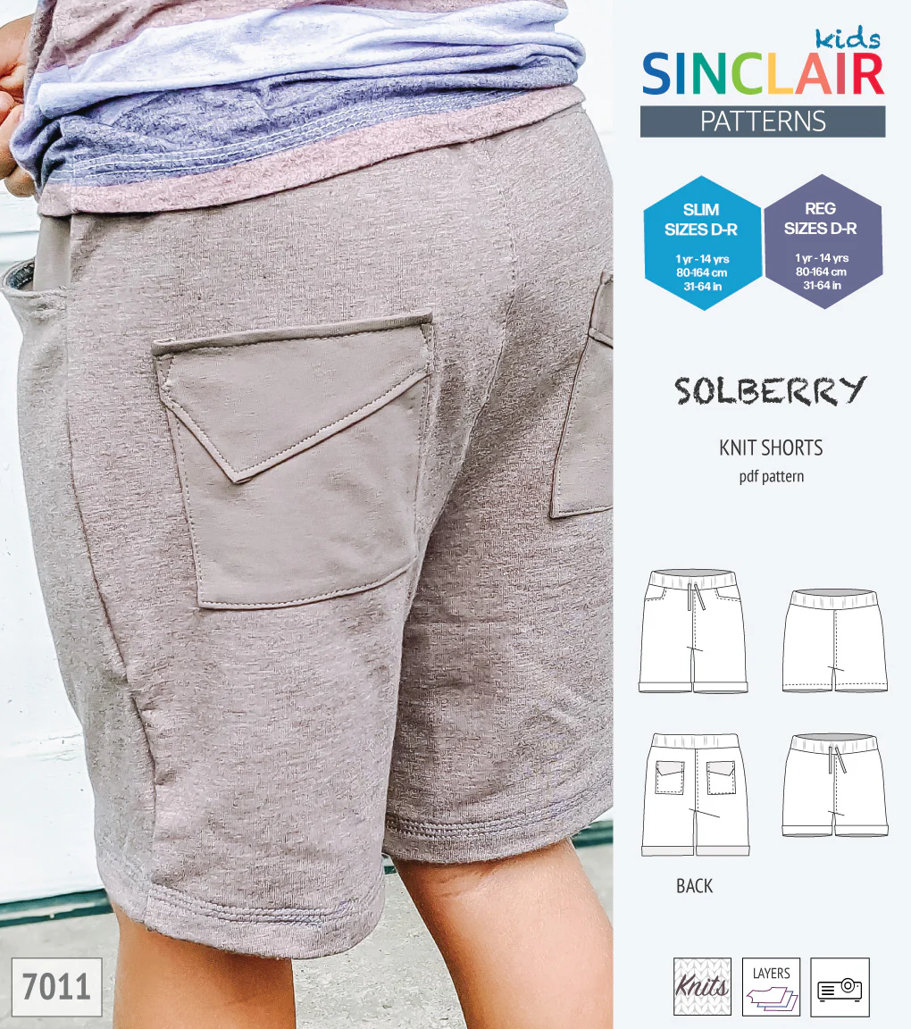 Solberry knit shorts for children (PDF) - Image 38