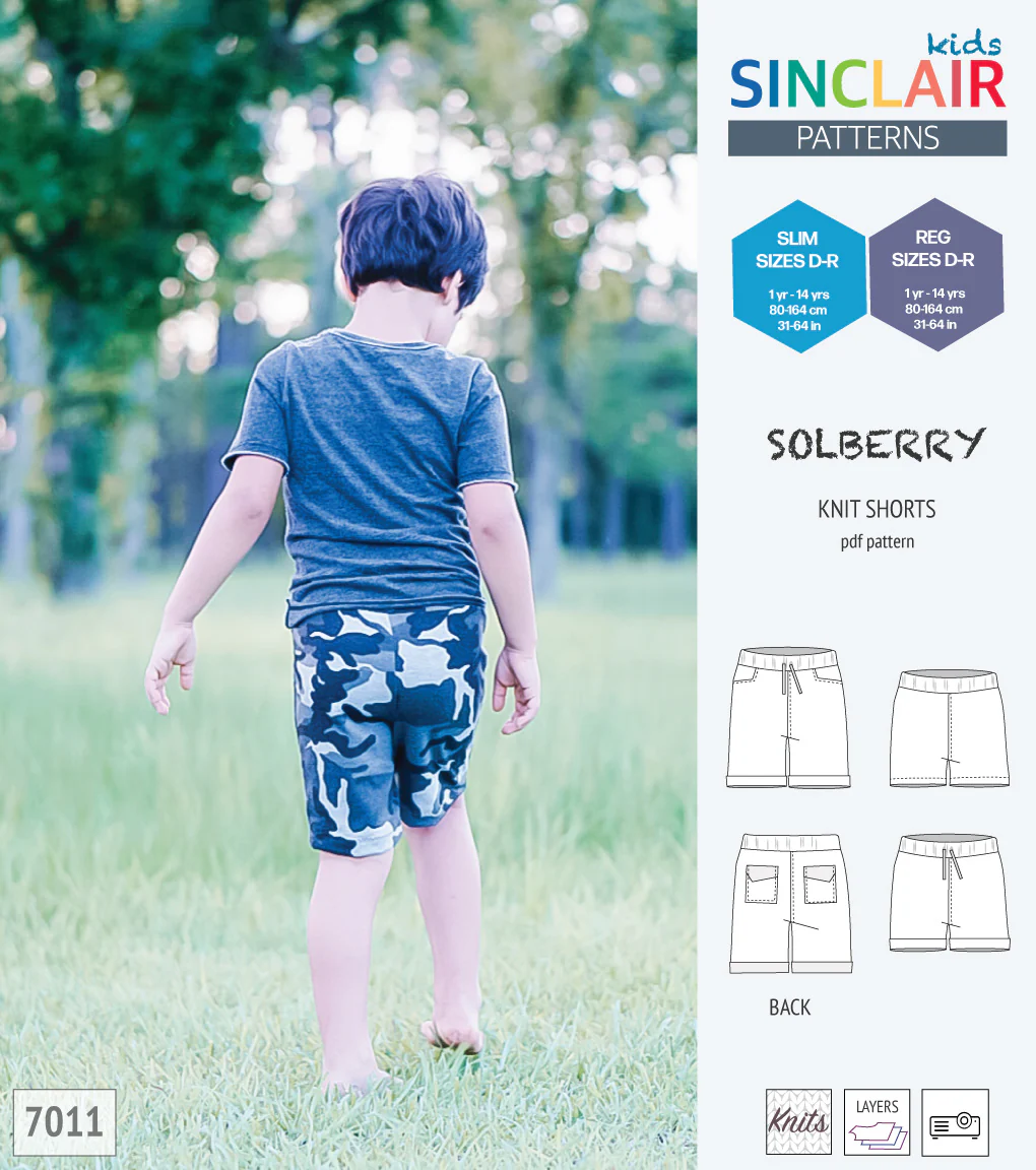 Solberry knit shorts for children (PDF) - Image 41