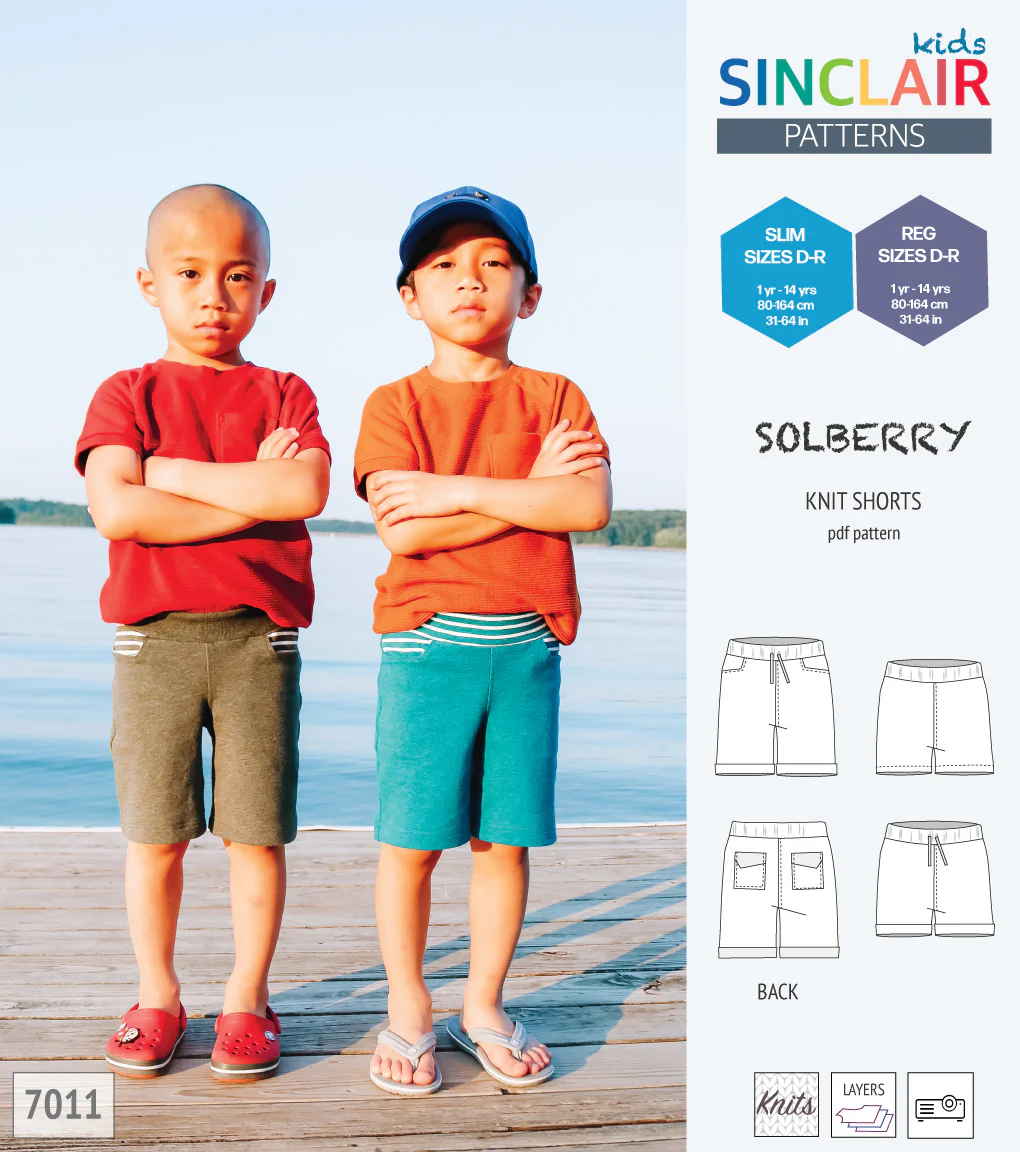 Solberry knit shorts for children (PDF) - Image 44