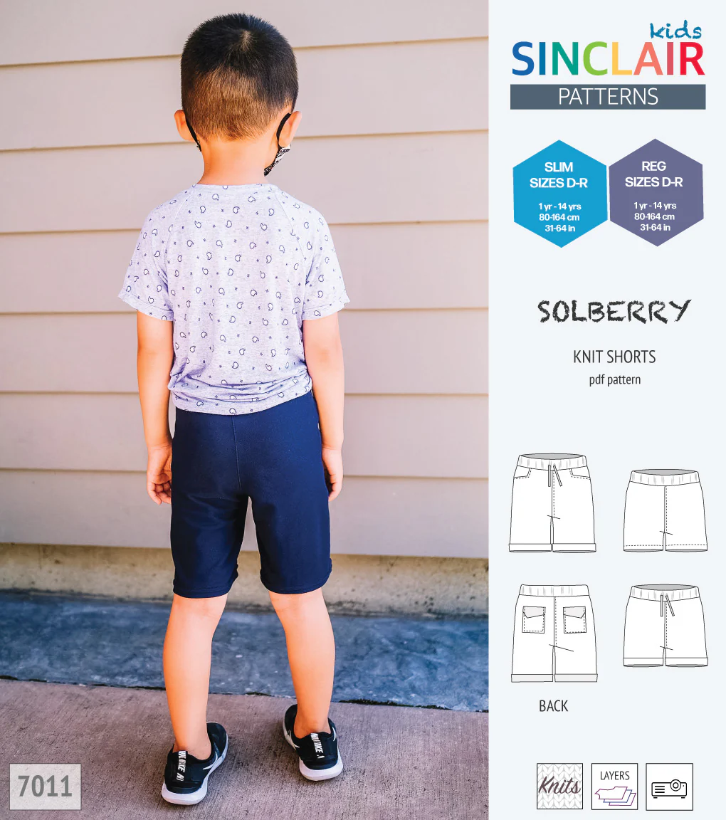 Solberry knit shorts for children (PDF) - Image 45