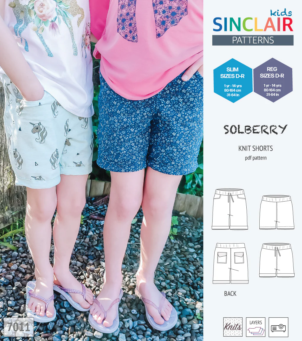 Solberry knit shorts for children (PDF) - Image 46