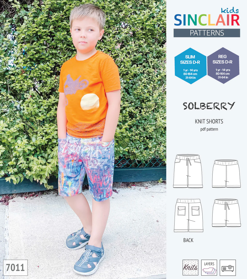 Solberry knit shorts for children (PDF) - Image 53