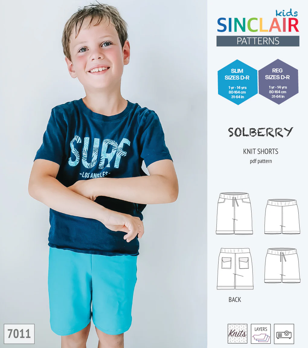 Solberry knit shorts for children (PDF) - Image 55