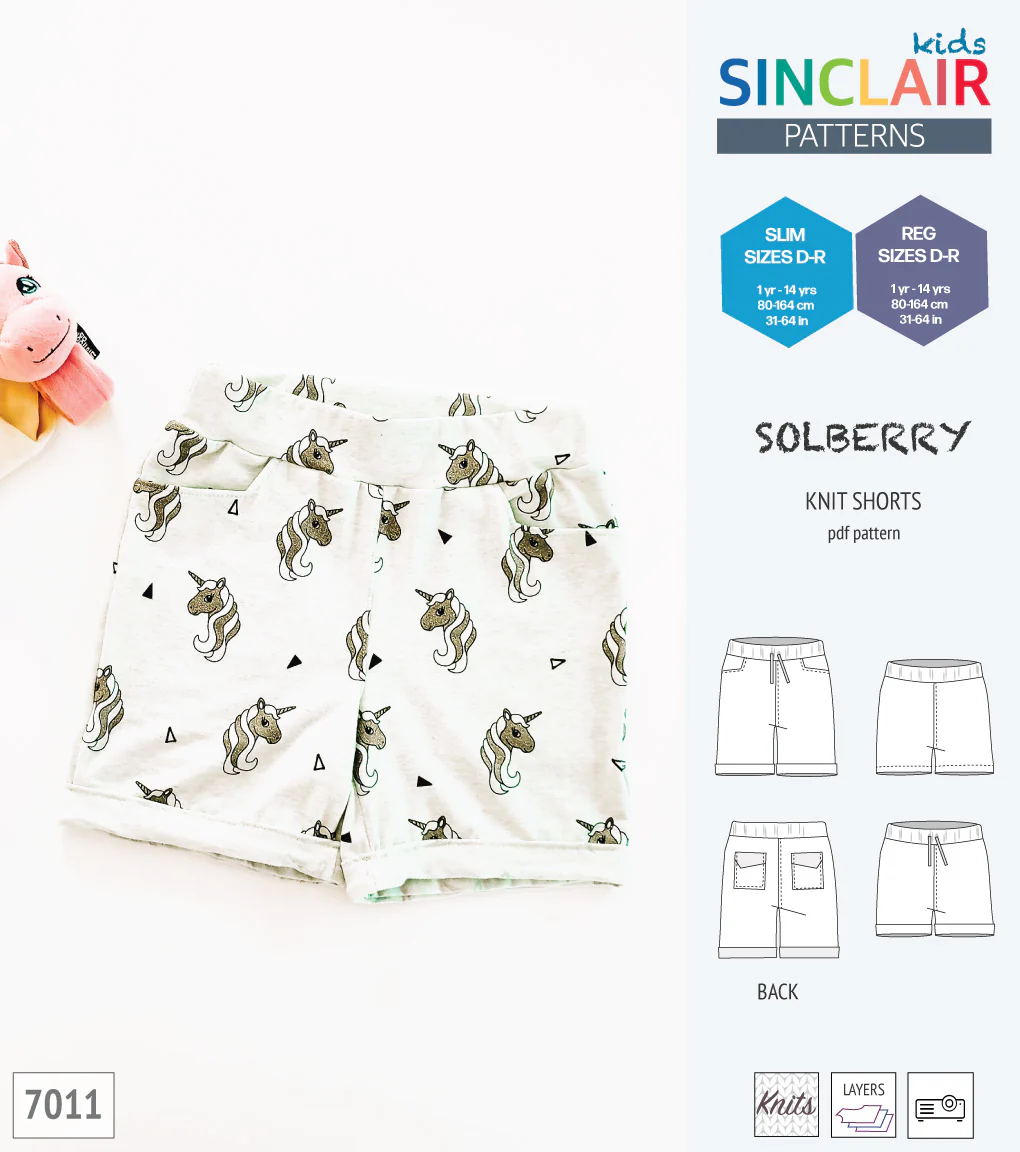 Solberry knit shorts for children (PDF) - Image 60