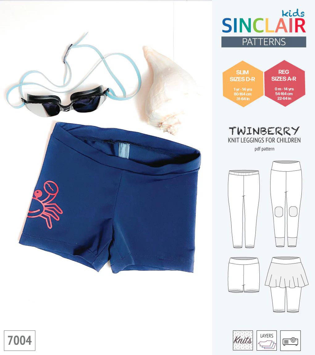 Twinberry leggings with options for children (PDF) - Image 3