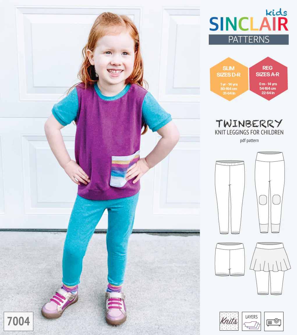 Twinberry leggings with options for children (PDF) - Image 31