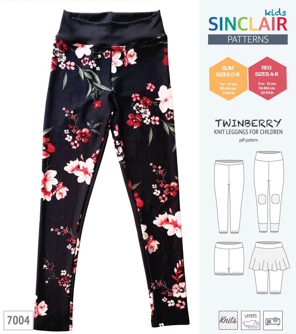 Twinberry leggings with options for children (PDF) - Image 52