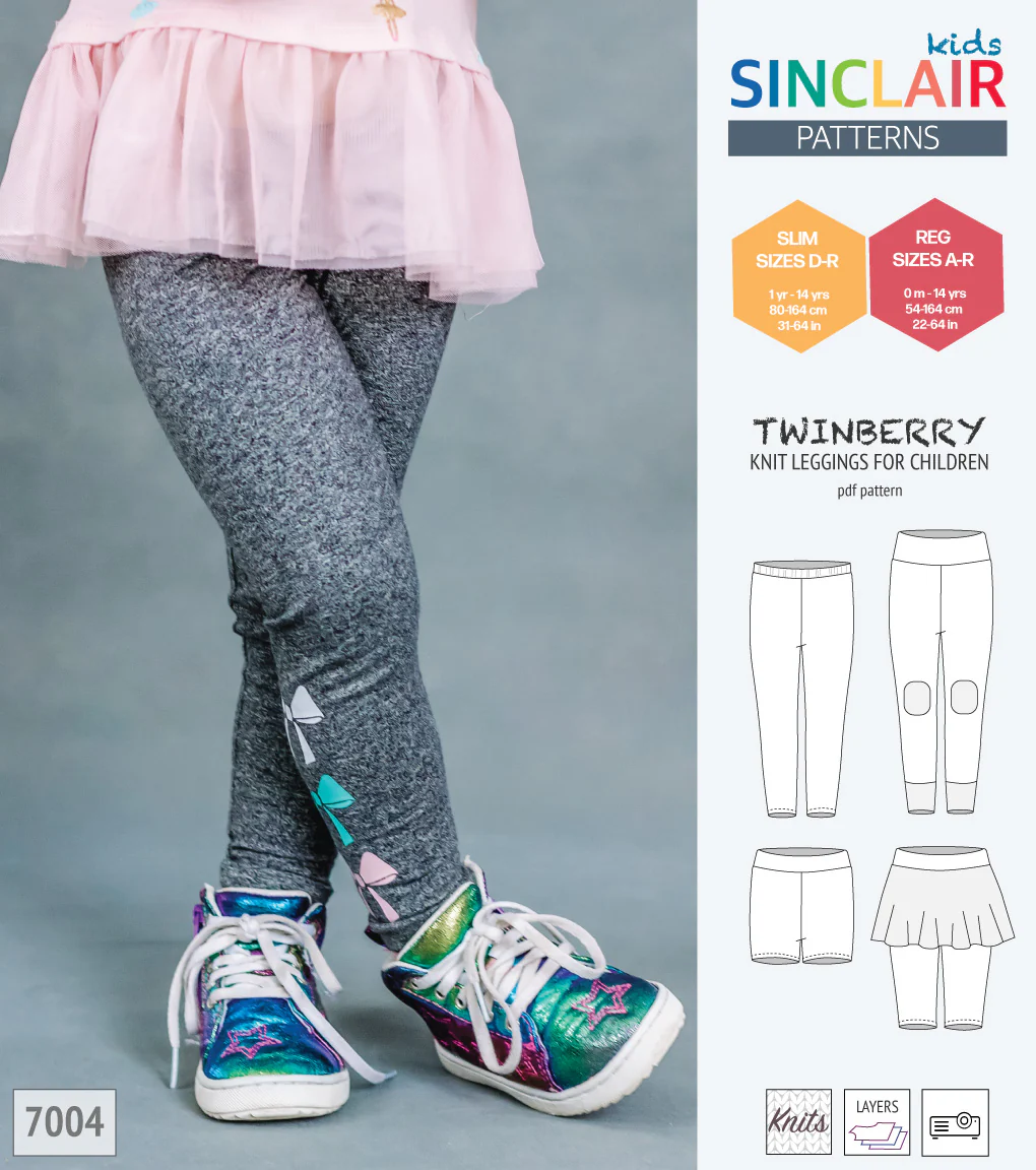 Twinberry leggings with options for children (PDF) - Image 7