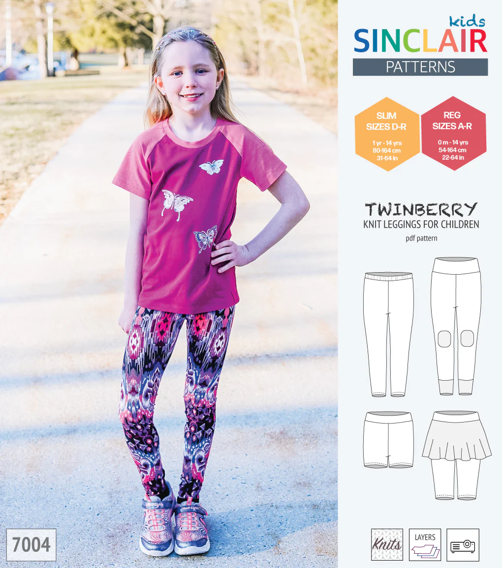 Twinberry leggings with options for children (PDF) - Image 9