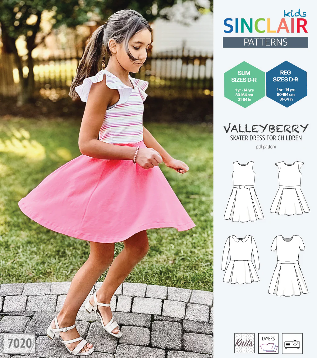 Valleyberry skater dress for children (PDF) - Image 11