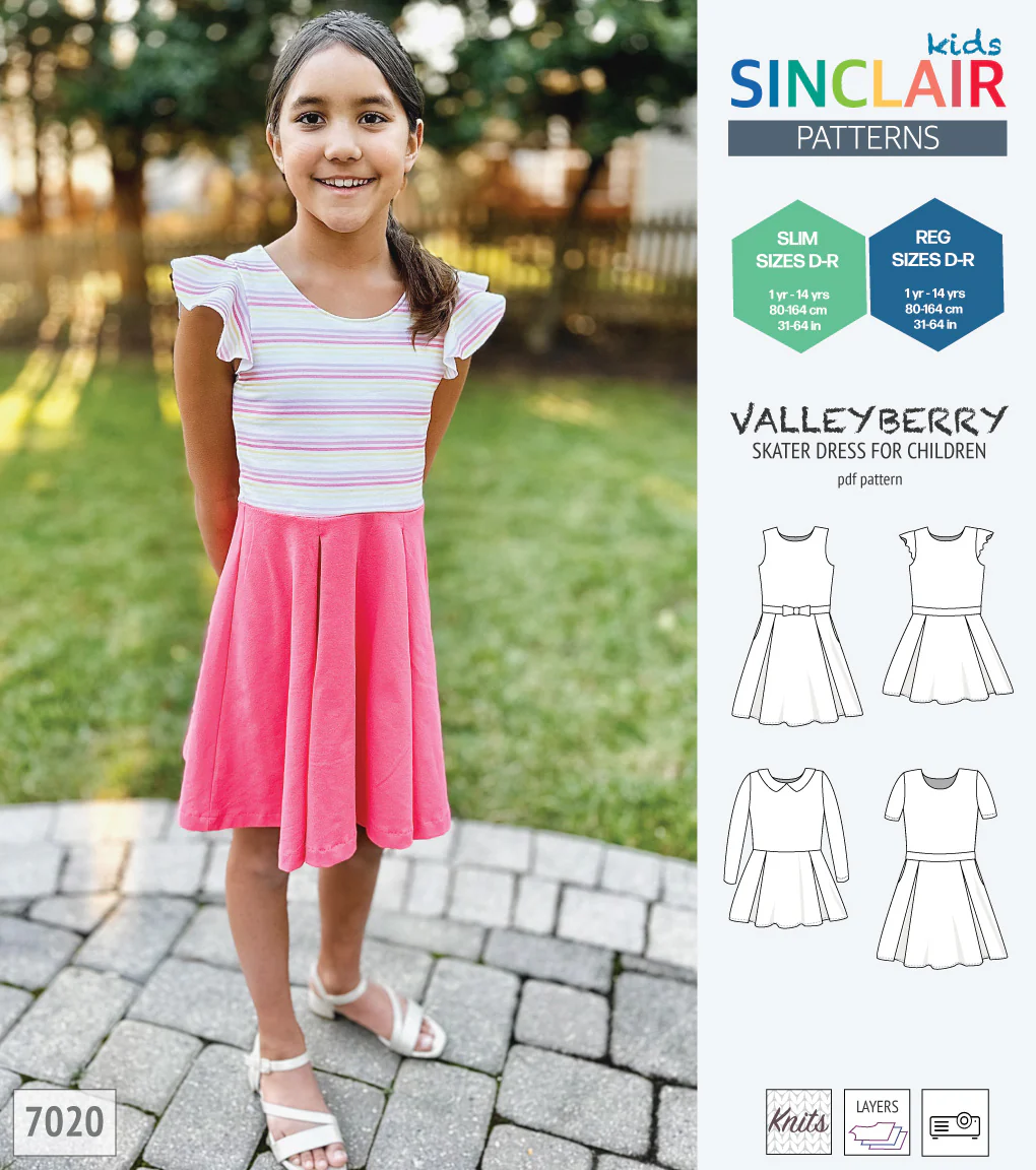 Valleyberry skater dress for children (PDF) - Image 12