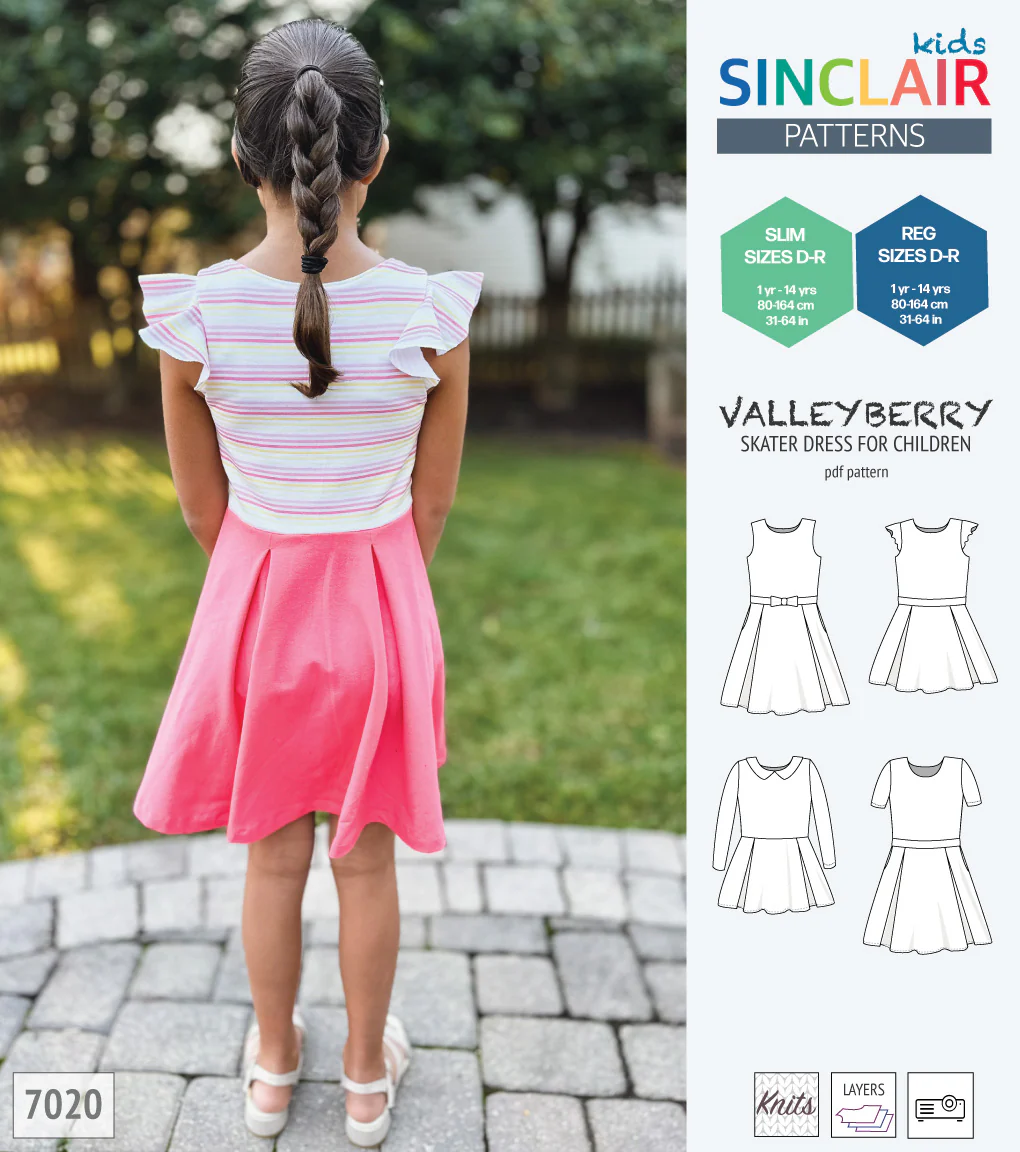 Valleyberry skater dress for children (PDF) - Image 13
