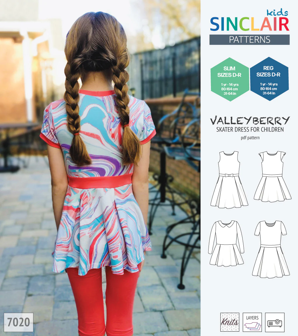 Valleyberry skater dress for children (PDF) - Image 15