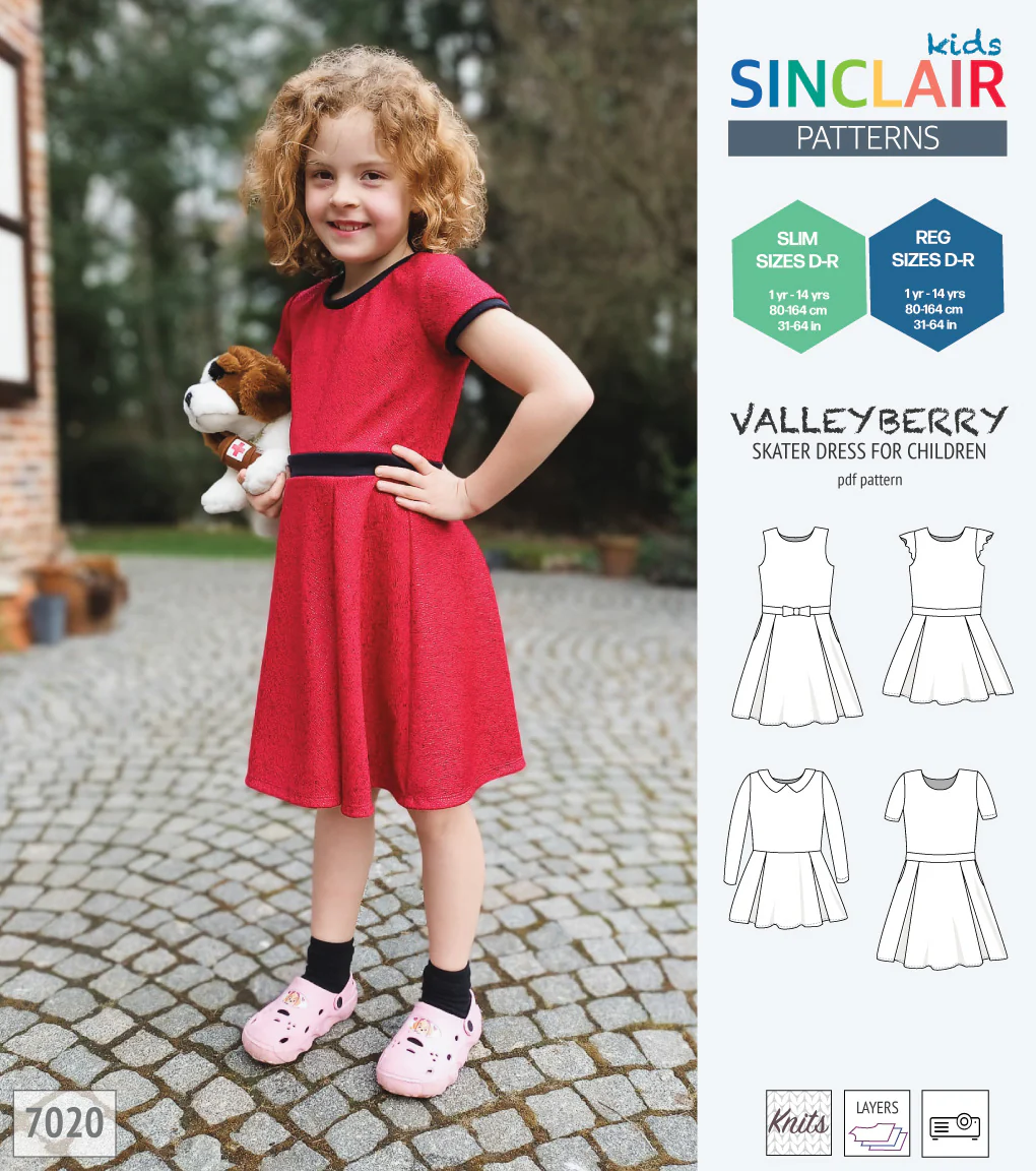 Valleyberry skater dress for children (PDF) - Image 2