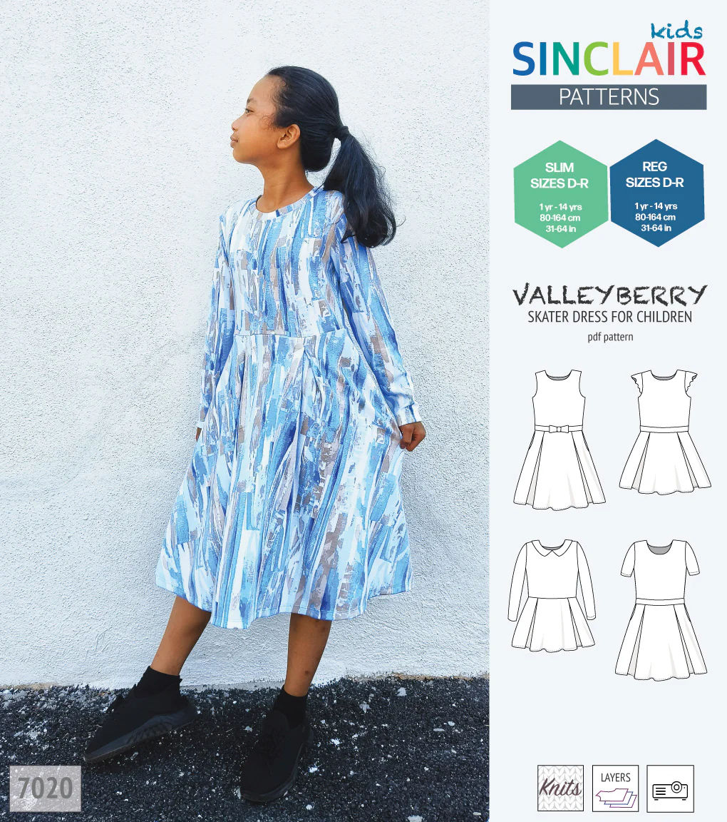 Valleyberry skater dress for children (PDF) - Image 21