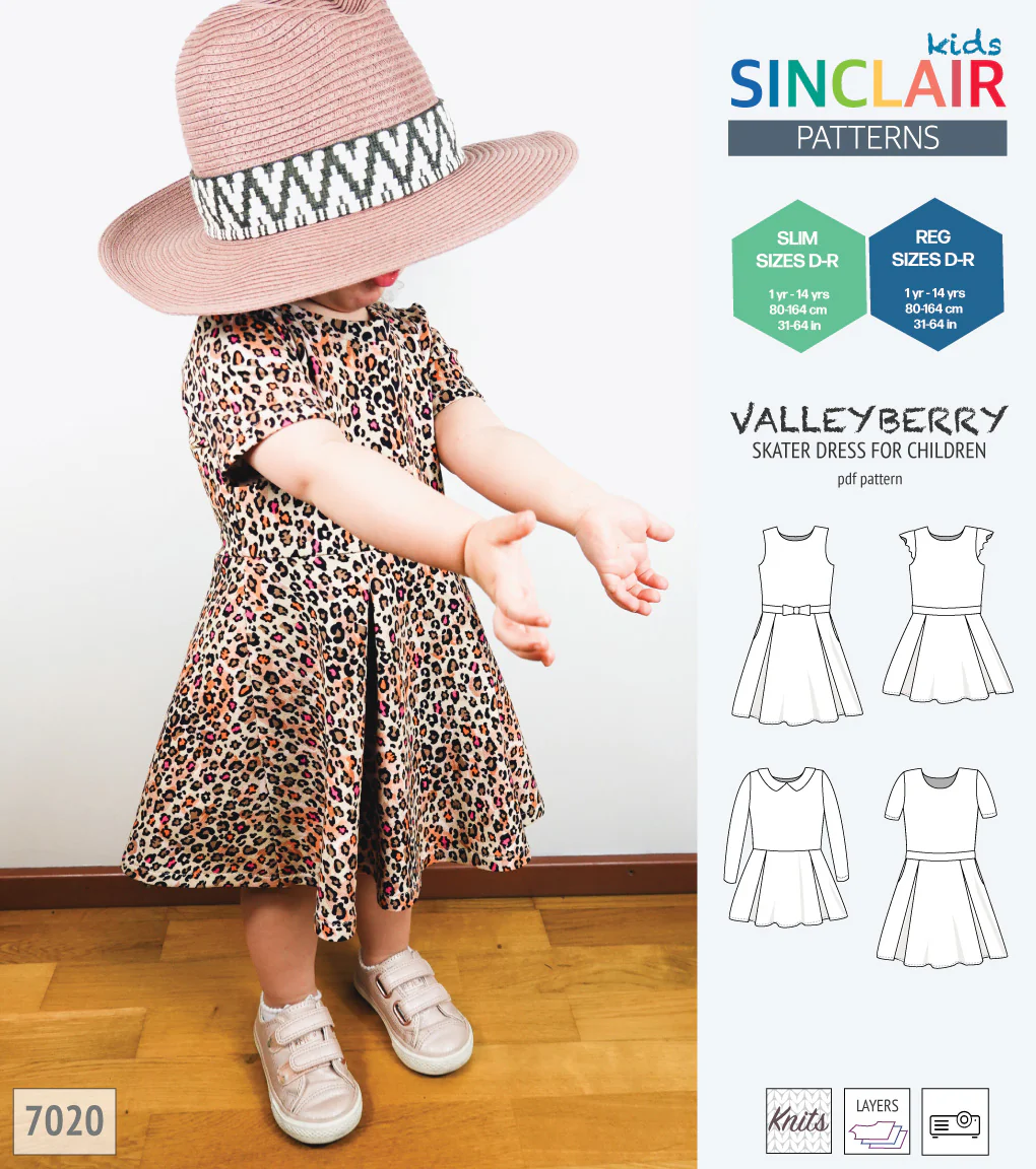 Valleyberry skater dress for children (PDF) - Image 26
