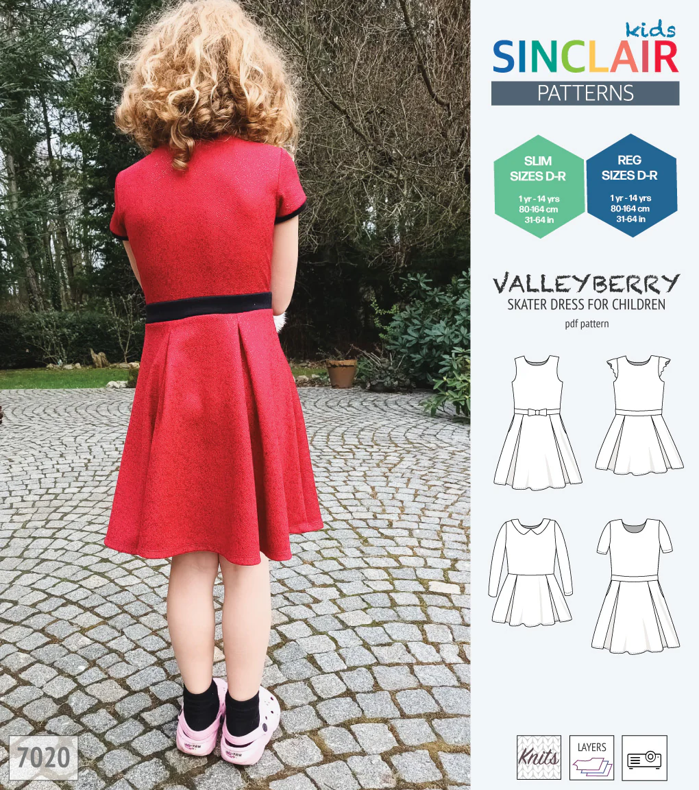 Valleyberry skater dress for children (PDF) - Image 3