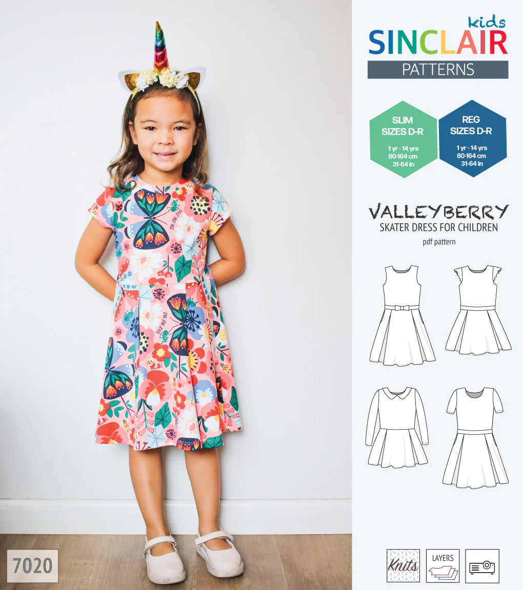 Valleyberry skater dress for children (PDF) - Image 4