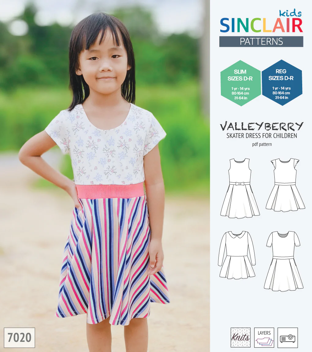 Valleyberry skater dress for children (PDF) - Image 44