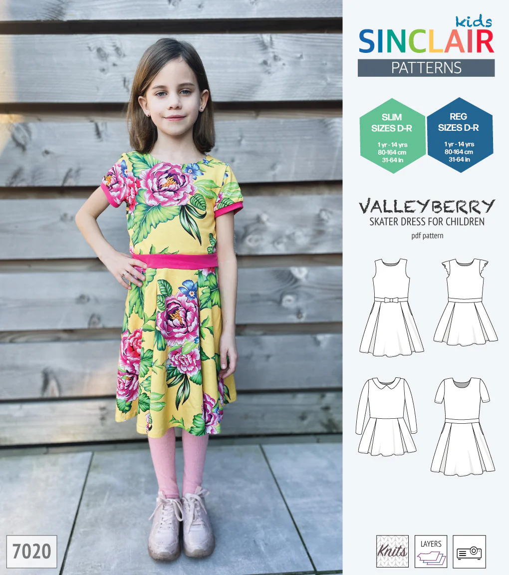Valleyberry skater dress for children (PDF) - Image 5