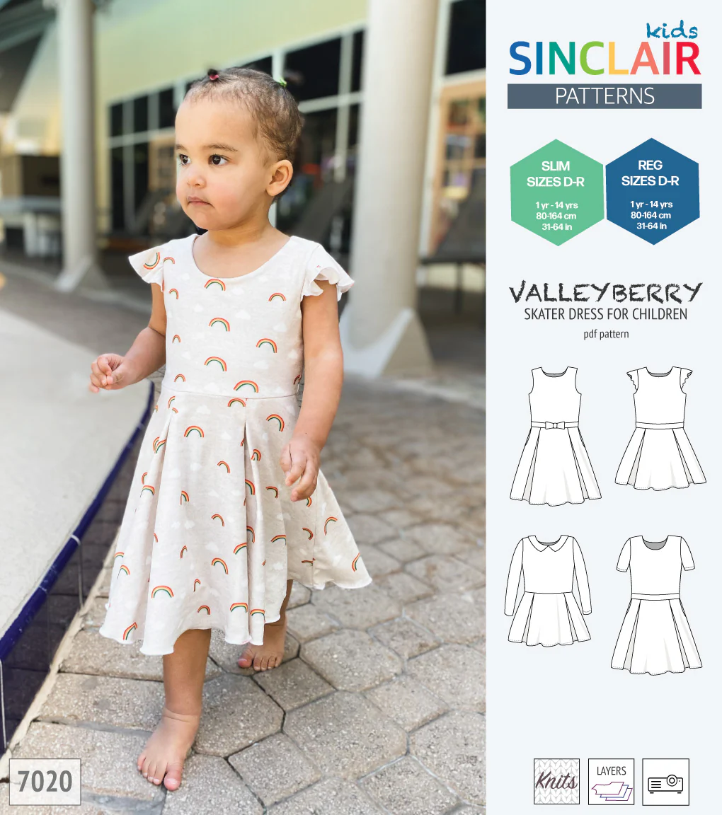 Valleyberry skater dress for children (PDF) - Image 51