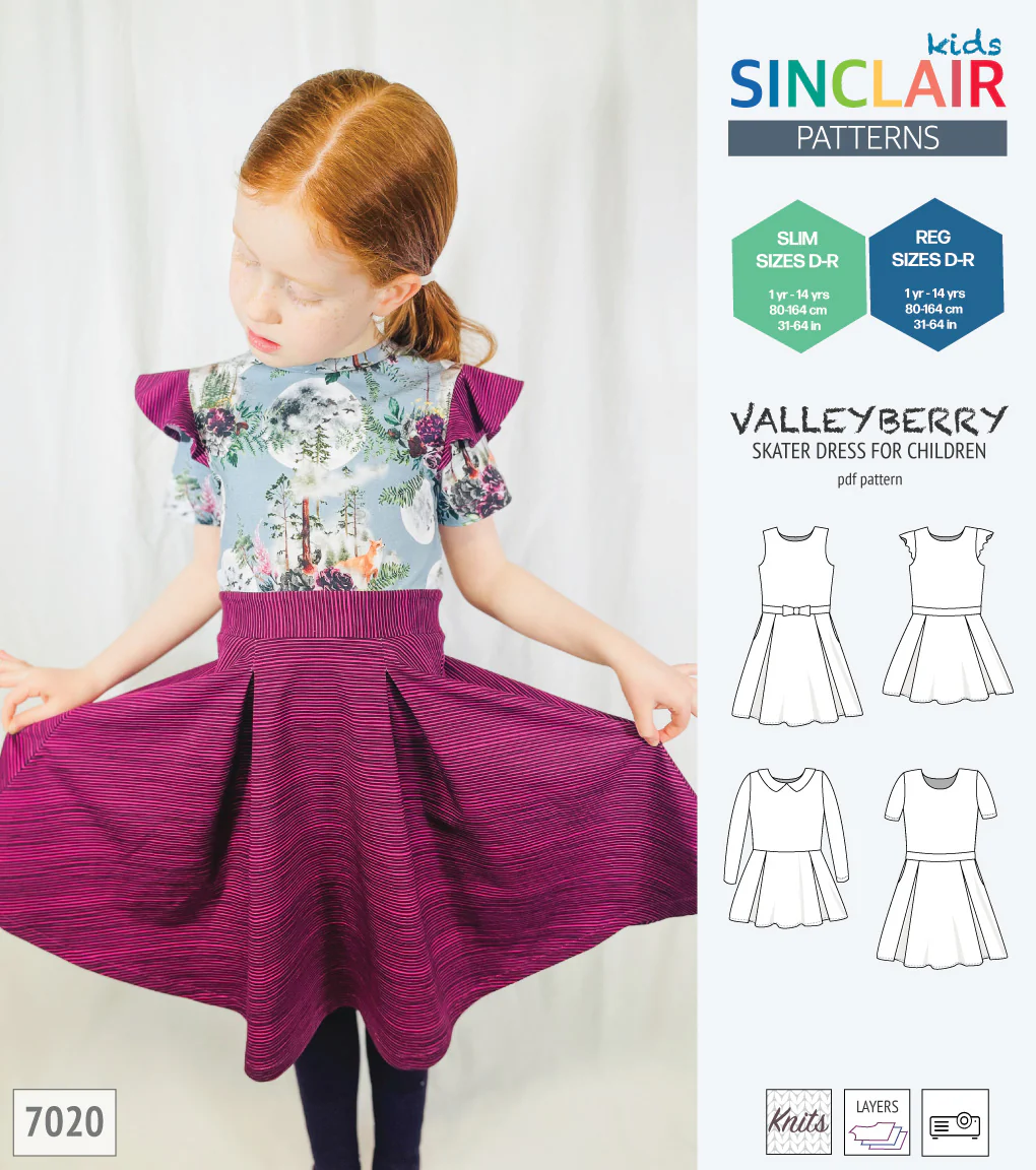 Valleyberry skater dress for children (PDF) - Image 7